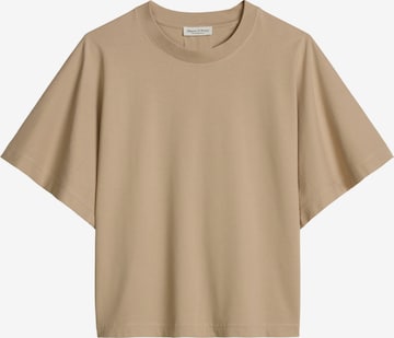 T-shirt Marc O'Polo en beige : devant