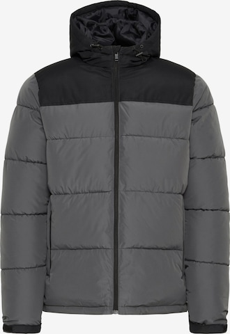 Giacca invernale 'Bankli' di BLEND in grigio: frontale