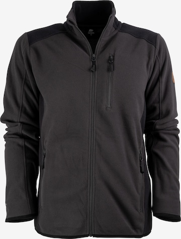 FORSBERG Fleece Jacket 'Brodir III funktionelle Fleecejacke' in Grey: front