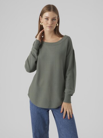 VERO MODA Trui 'NANCY' in Groen: voorkant