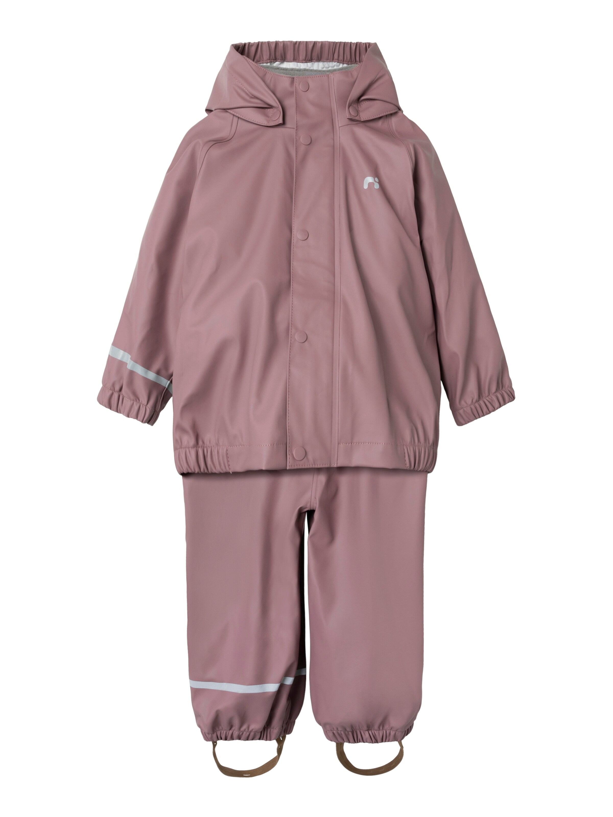 NAME IT Set 'NKNDRY10 RAIN SET FO NOOS' in Purple: front