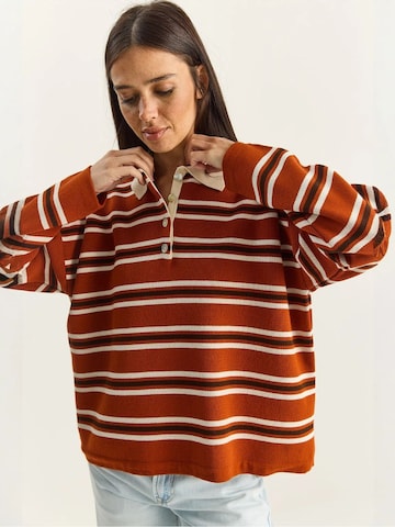 Pullover di Bianco Lucci in marrone