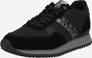 NAPAPIJRI Platform trainers in Black: front