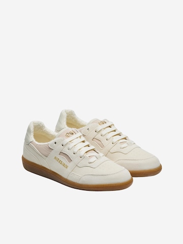 Hide&Jack - Calzado deportivo con cordones 'Shaggy Mocha' en blanco: frente