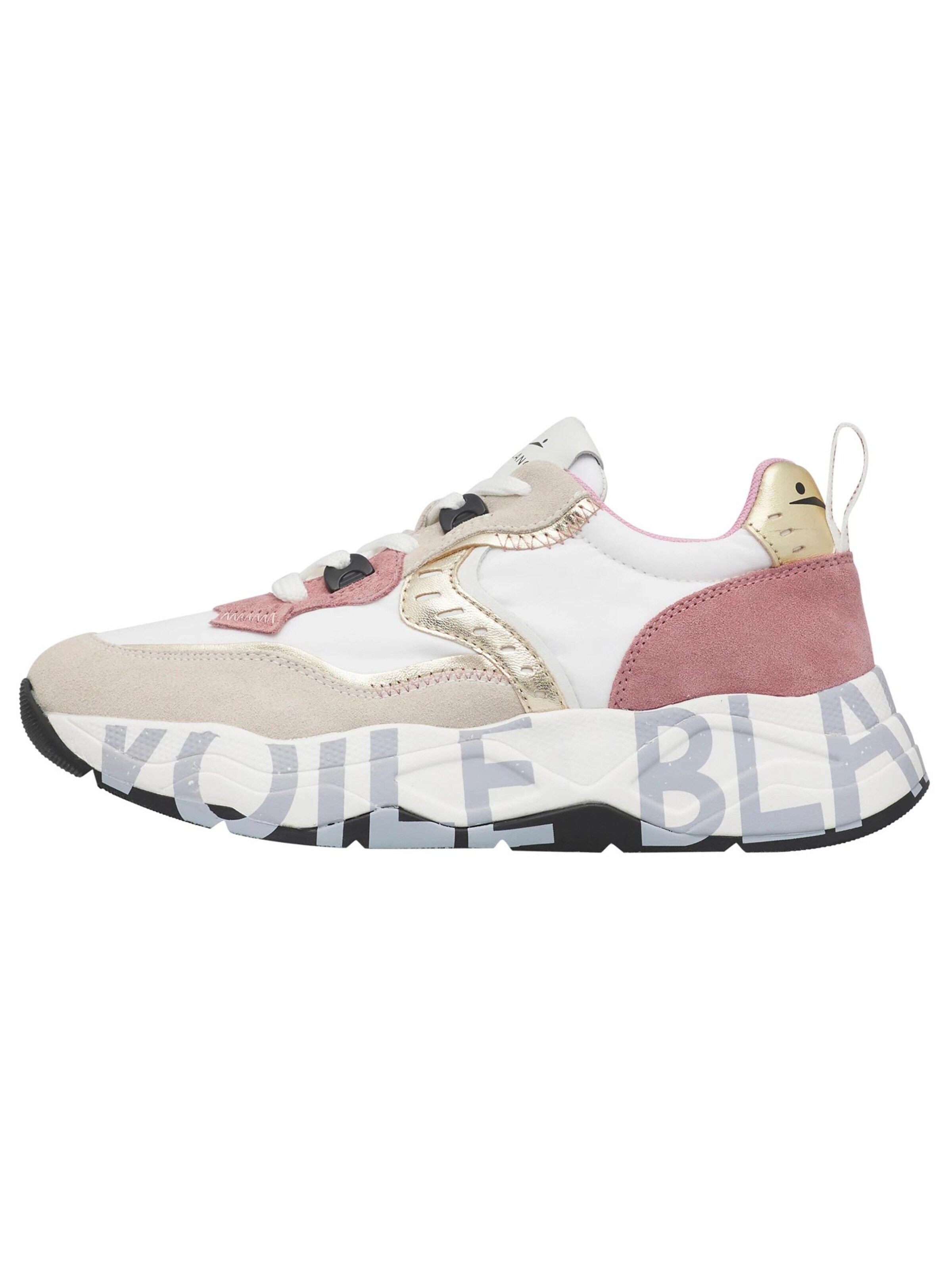 Voile blanche Lace-up shoe 'CLUB105.' in Pink: front