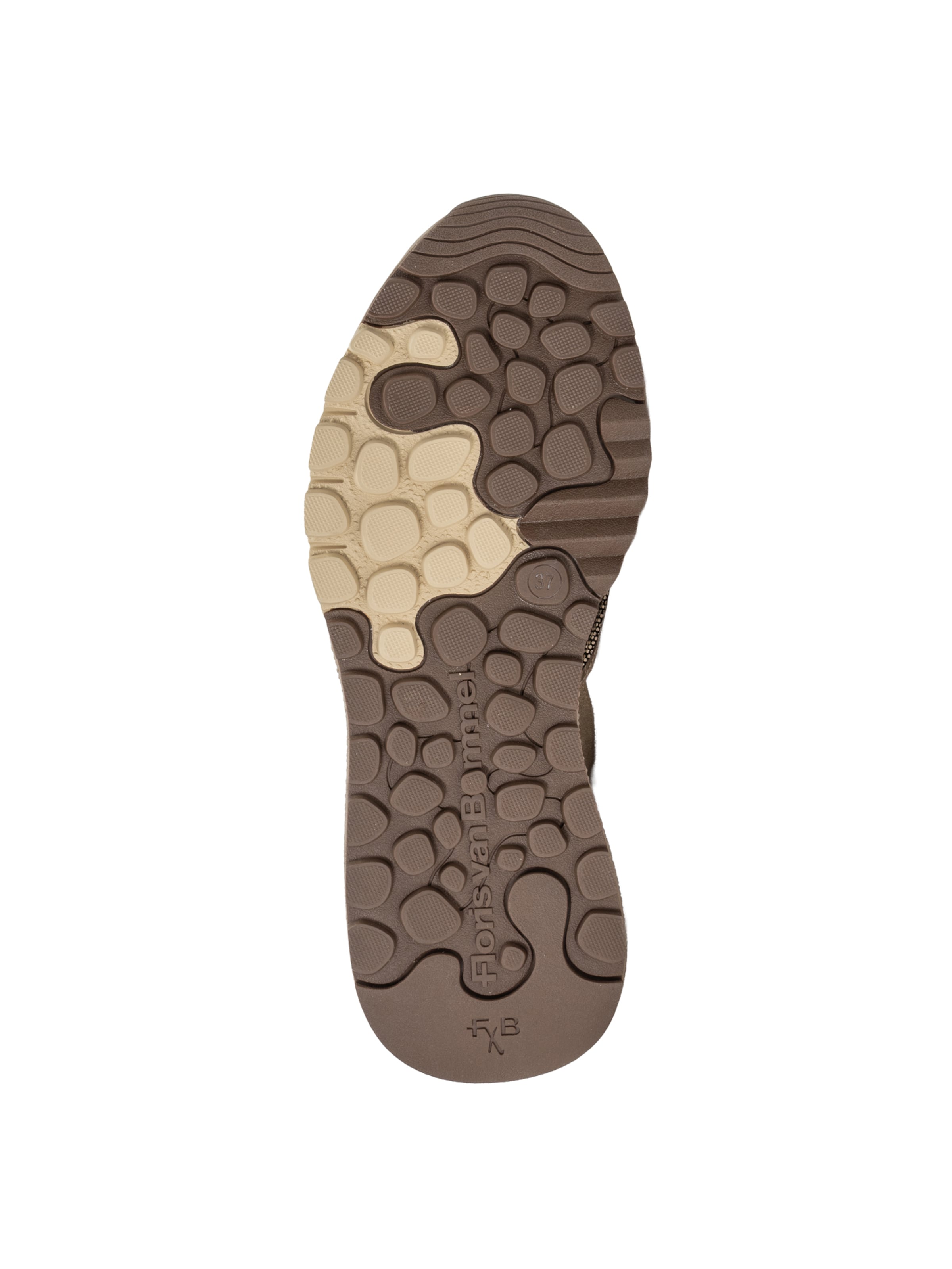Baskets basses 'Treni 02' Floris van Bommel en or