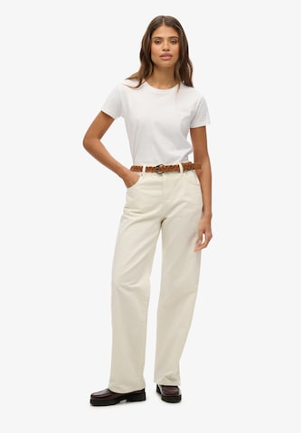 Superdry Loosefit Jeans in Wit