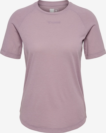 T-shirt fonctionnel 'Vanja' Hummel en rose : devant