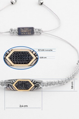 So Chic Armband in Grijs