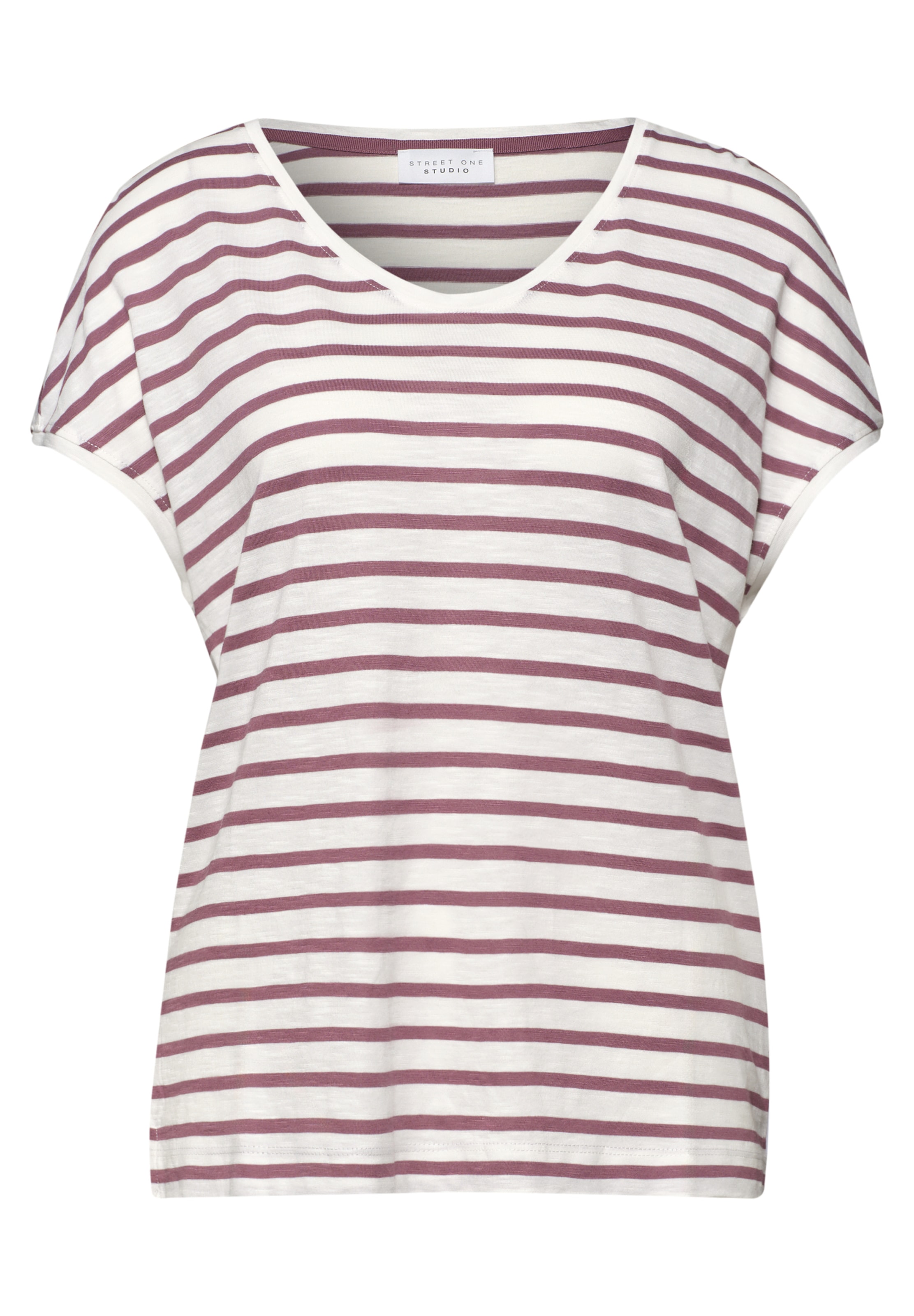 Street One Studio Shirt in Purple: front