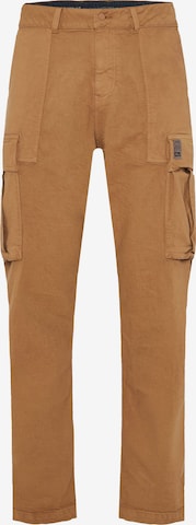 Funky BuddhaLoosefit Cargo hlače - bež boja: prednji dio