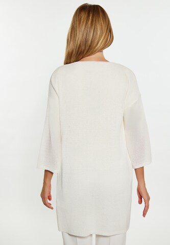 usha WHITE LABEL Knit Cardigan in White