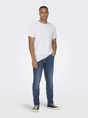 Only & Sons Regular Jeans in Blauw