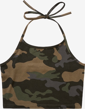 Brandit Top in Schwarz: Vorderseite