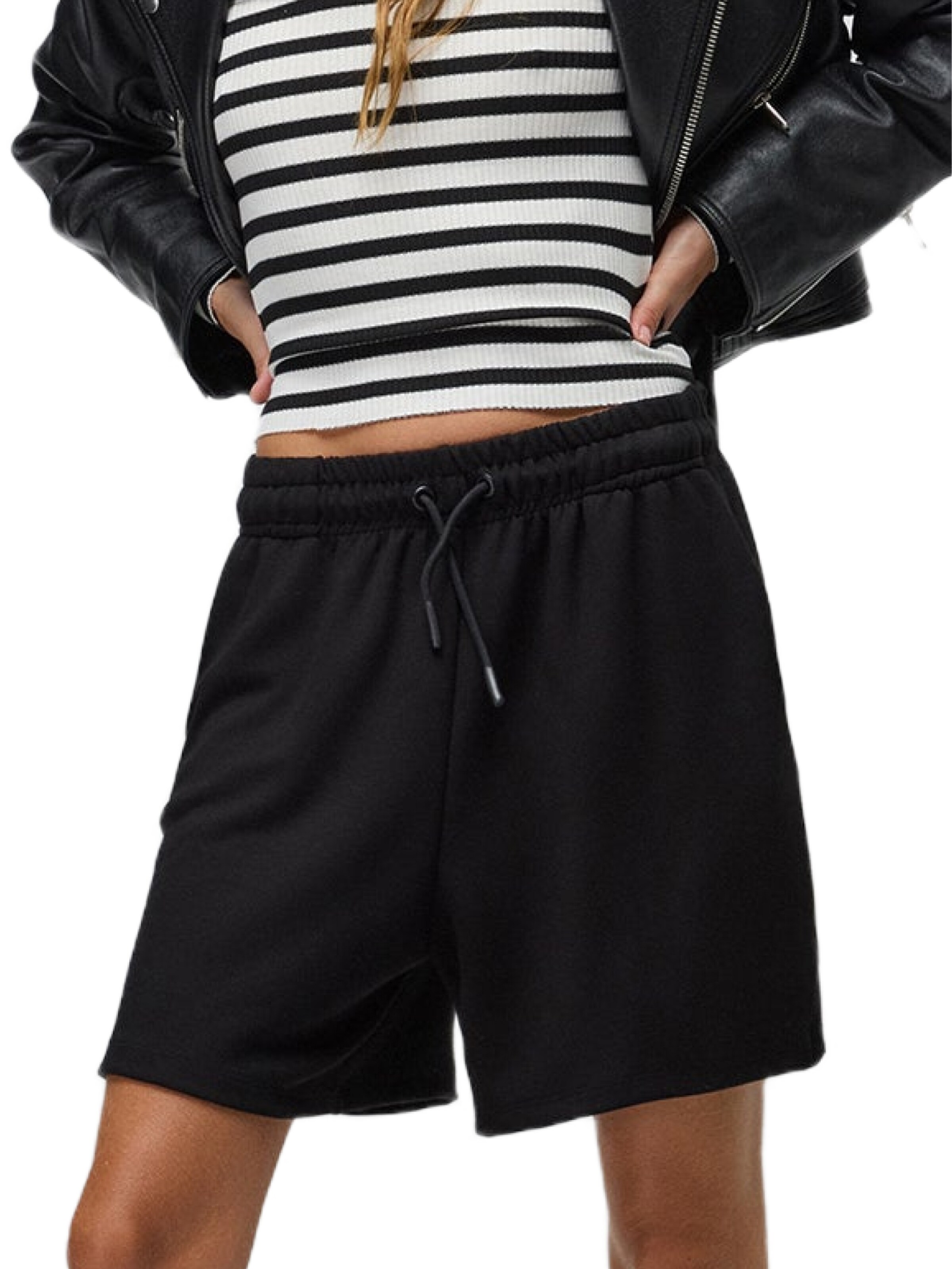 Loosefit Pantalon No Matter What en noir