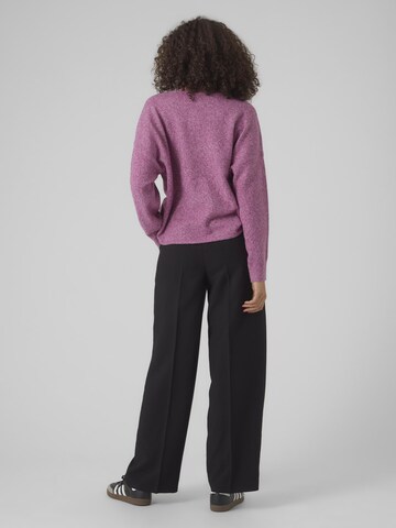 VERO MODA Sweater in Purple