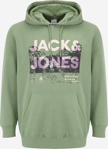 Jack & Jones Plus Sweatshirt in Grün: predná strana