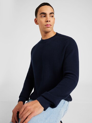 JACK & JONES Sweter 'HARVEY' w kolorze niebieski