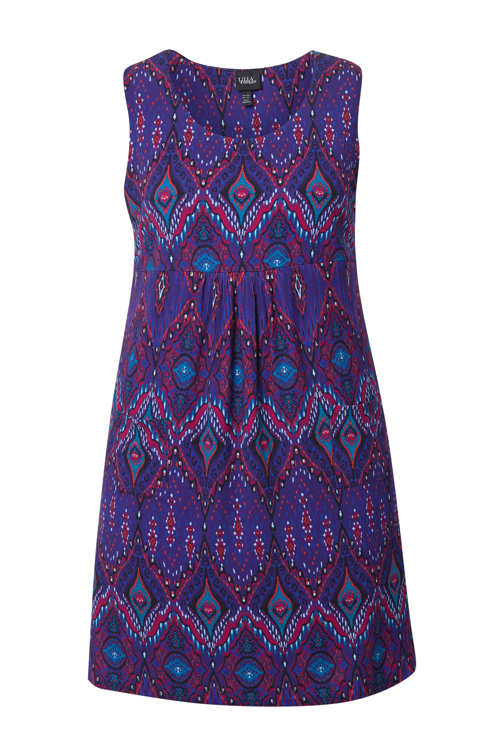 Ulla Popken Jurk in Lila: voorkant