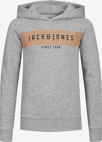 Jack & Jones Junior Sweatshirt in Grijs: voorkant