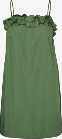 VERO MODA Šaty 'Hella' – zelená: přední strana