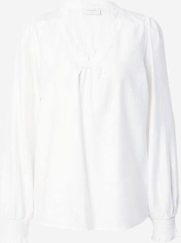 Freequent - Blusa 'SIRENA' en blanco: frente