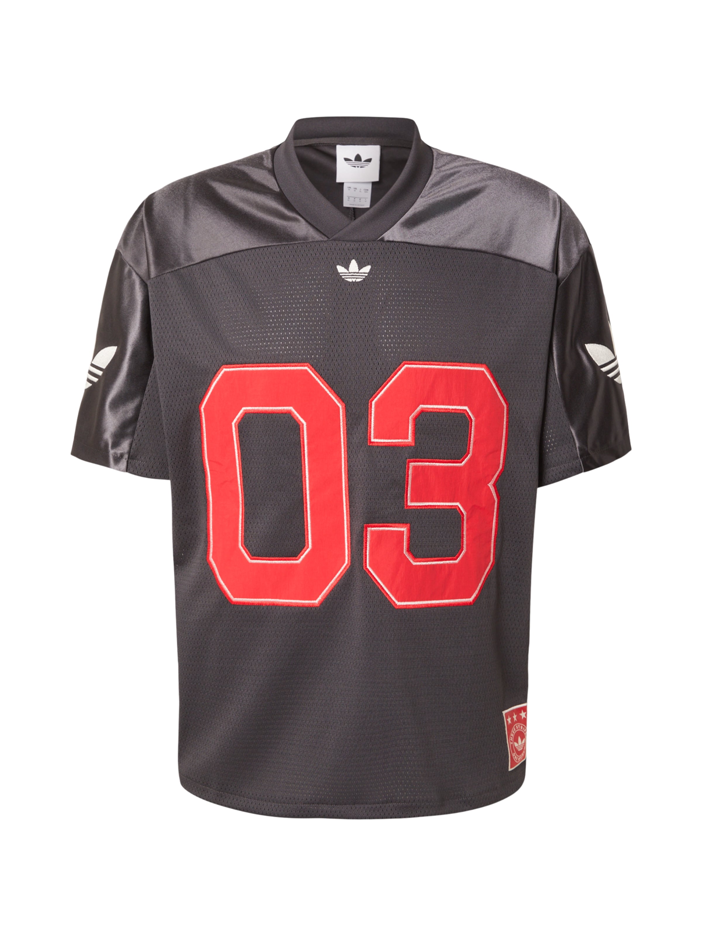 ADIDAS ORIGINALS - Camiseta en negro: frente