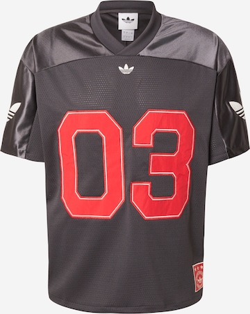 ADIDAS ORIGINALS - Camiseta en negro: frente