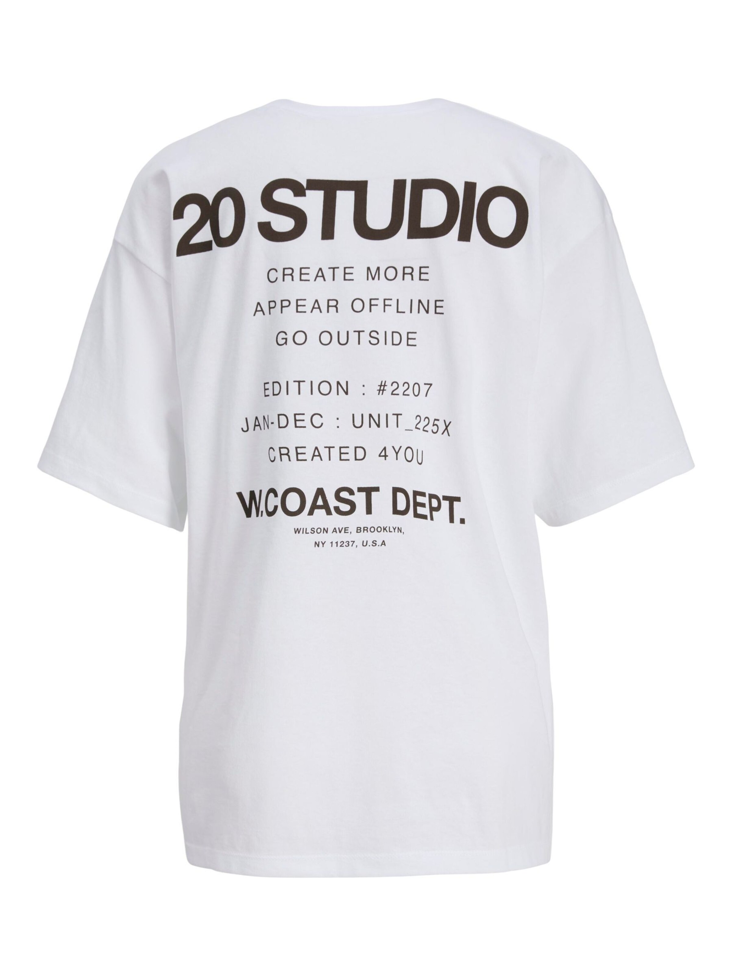 JJXX Shirt 'JXMillow' in White