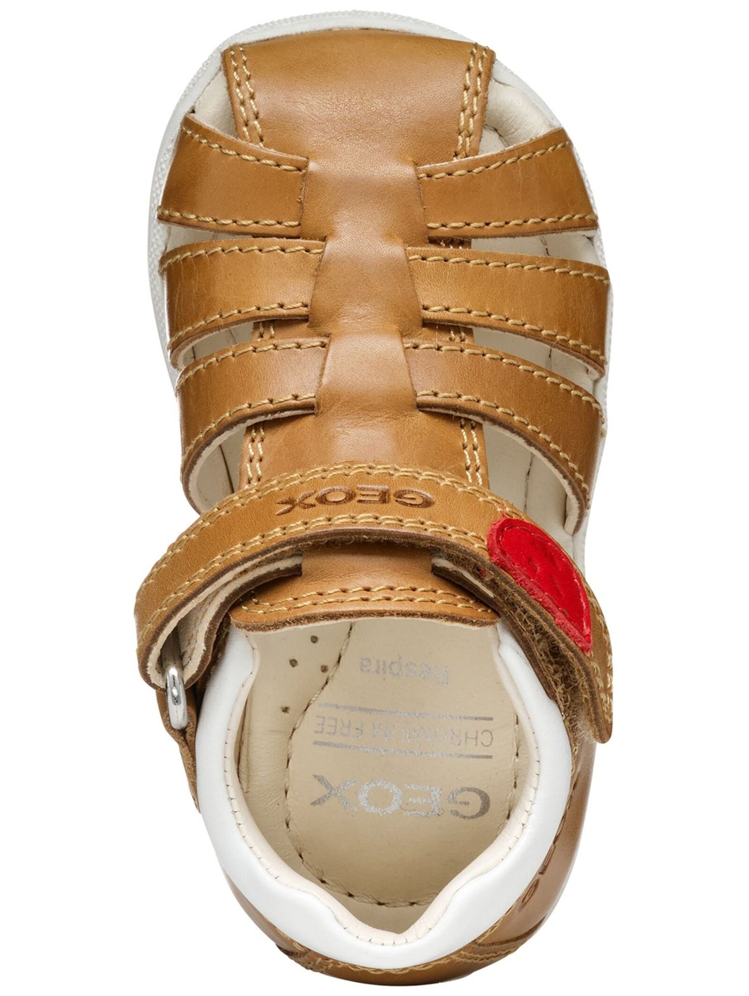 GEOX Open shoes 'Maccnia' in Brown