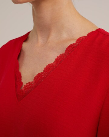 WE Fashion Blouse in Red
