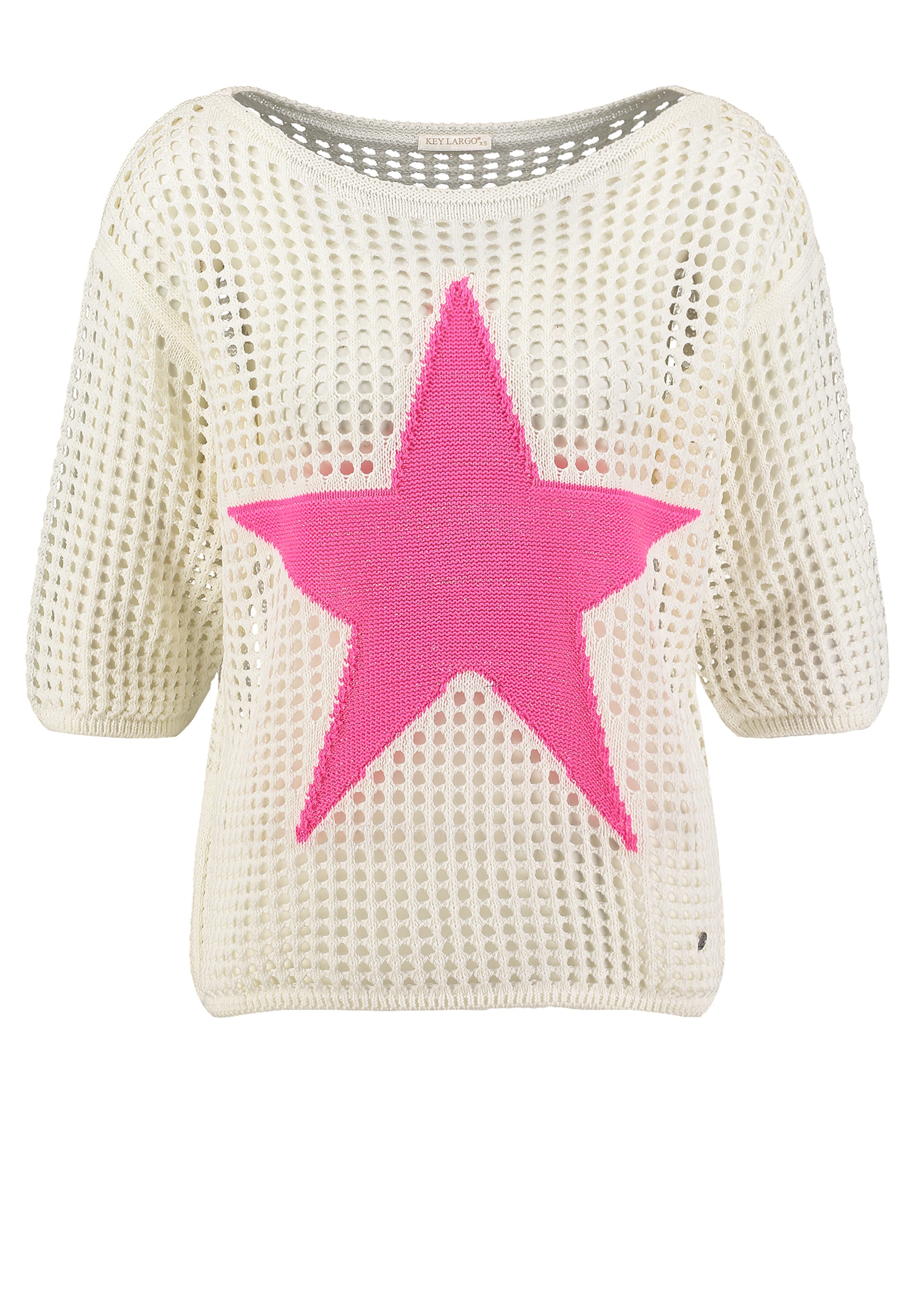 Key Largo Sveter ' Fame ' - Béžová: predná strana
