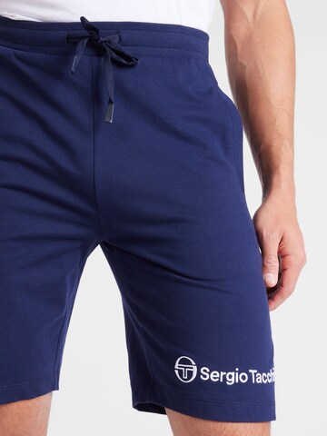 Sergio Tacchini Normalny krój Spodnie 'ASIS' w kolorze niebieski