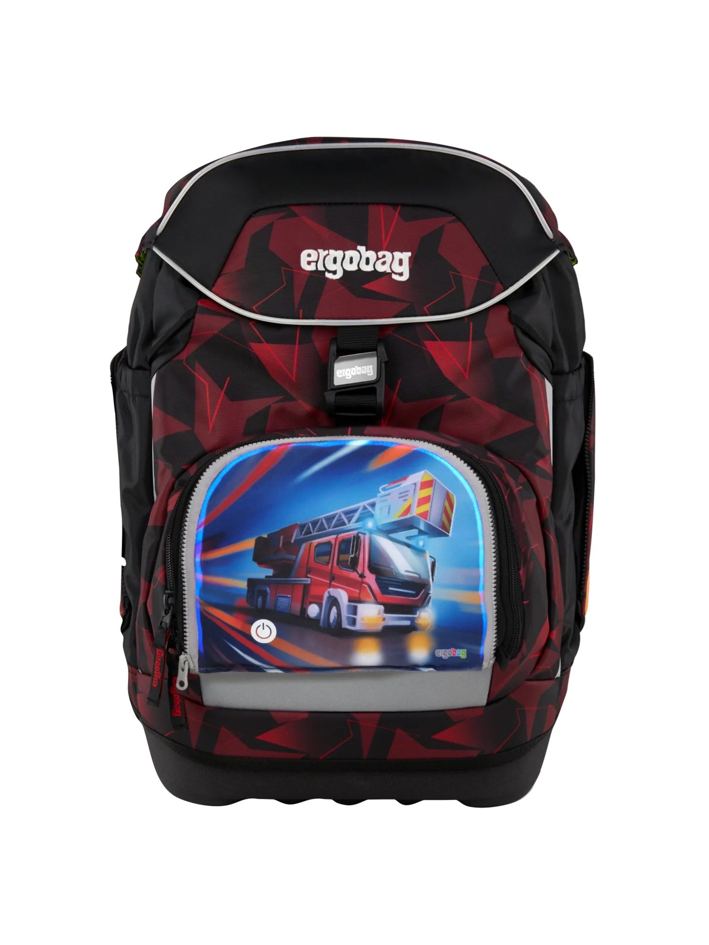 ergobag Bag 'LED Zippie LED Zippie' in Red