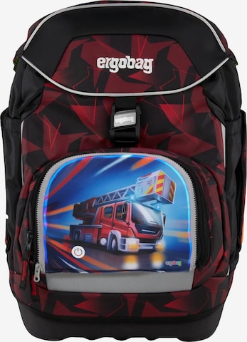 ergobag Tasche 'LED Zippie LED Zippie' in Rot: Vorderseite