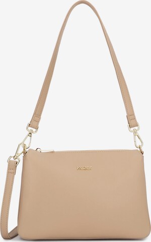 Kazar Umhängetasche in Beige: Vorderseite