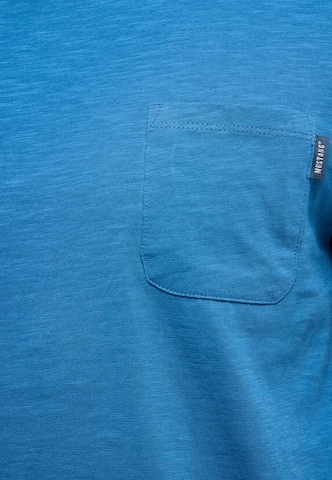 MUSTANG T-Shirt 'Allen' in Blau