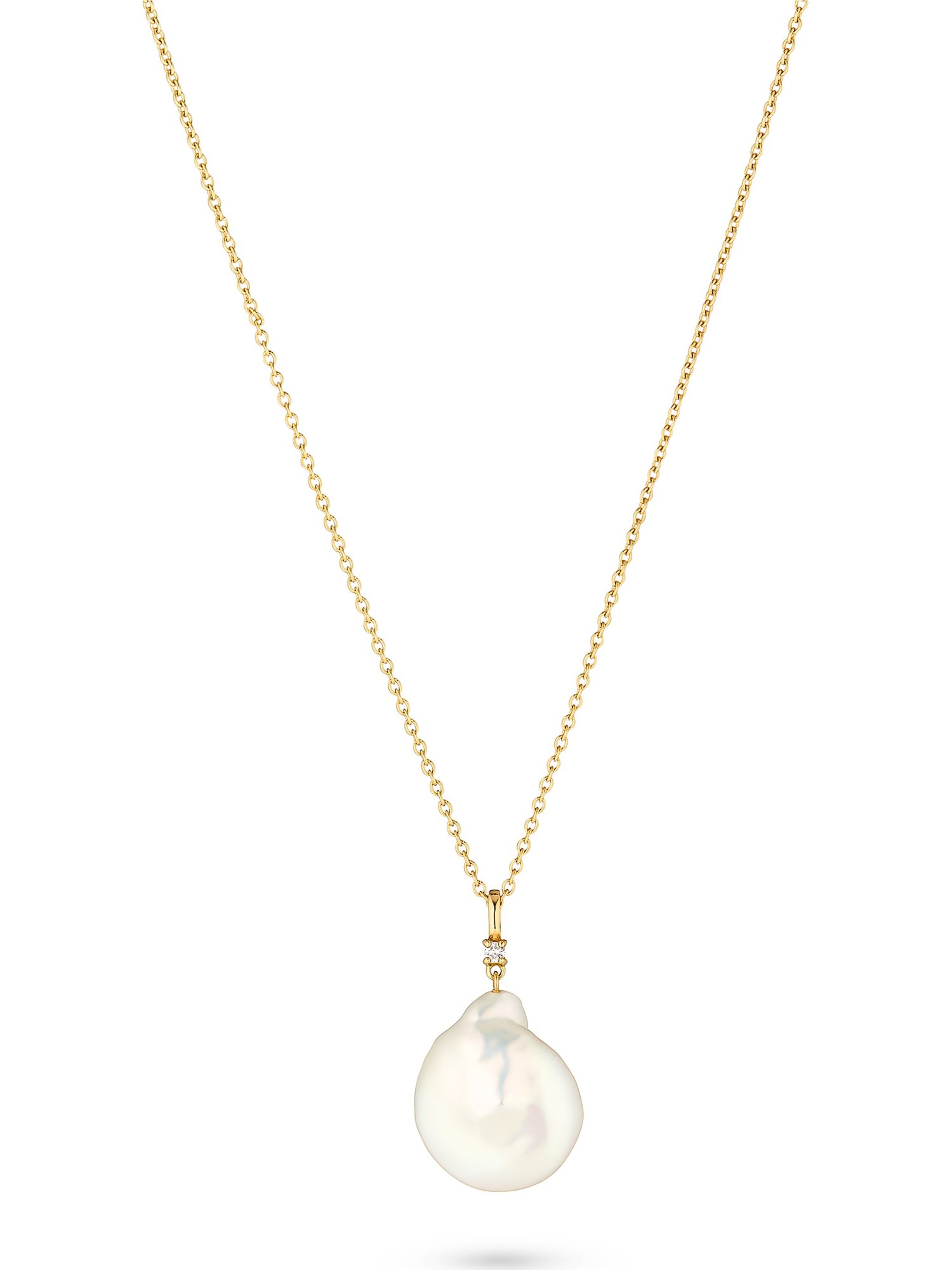 YAMŌKO Necklace in Yellow: front