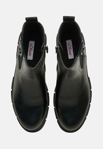 Botine de la s.Oliver pe negru