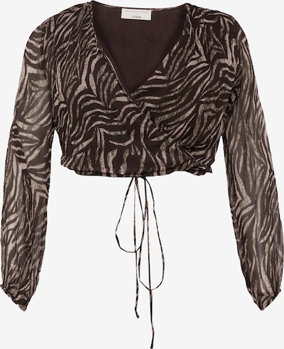 Guido Maria Kretschmer Curvy Bluza 'Kasha' u bež / smeđa, Pregled proizvoda