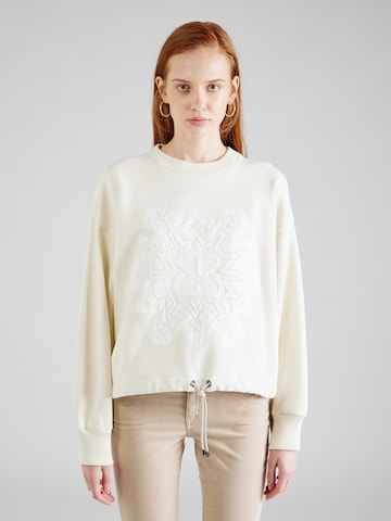 Sweat-shirt 'HELEN' BOGNER en blanc : devant