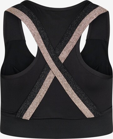 Active by Zizzi Bustier Sport-BH 'Aheaven' in Schwarz