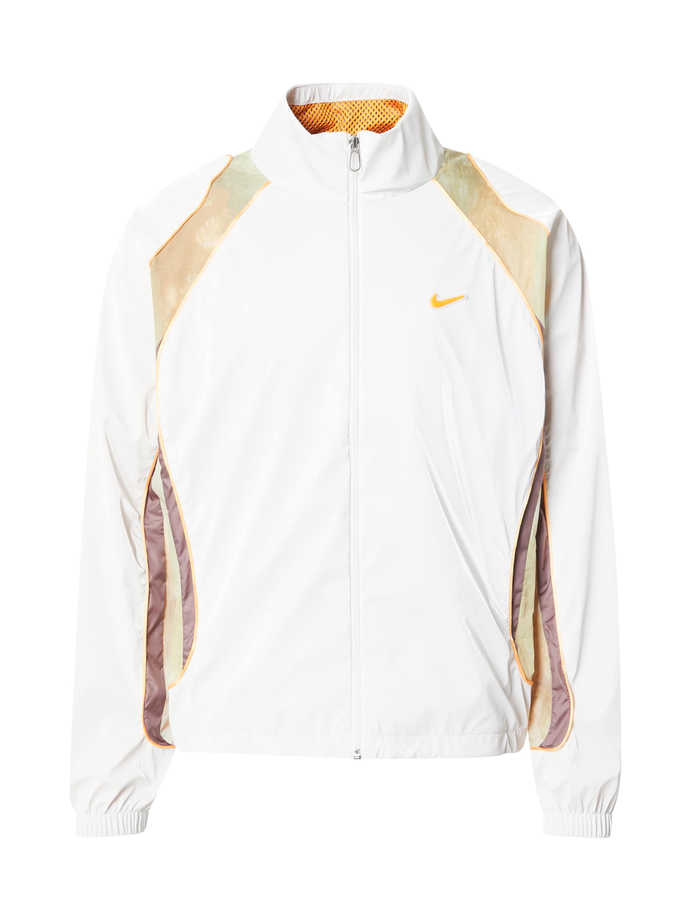 Nike Sportswear Демисезонная куртка в Белый: спереди