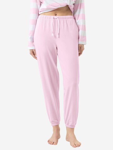 Mey Pajama Pants 'Solid Love' in Pink
