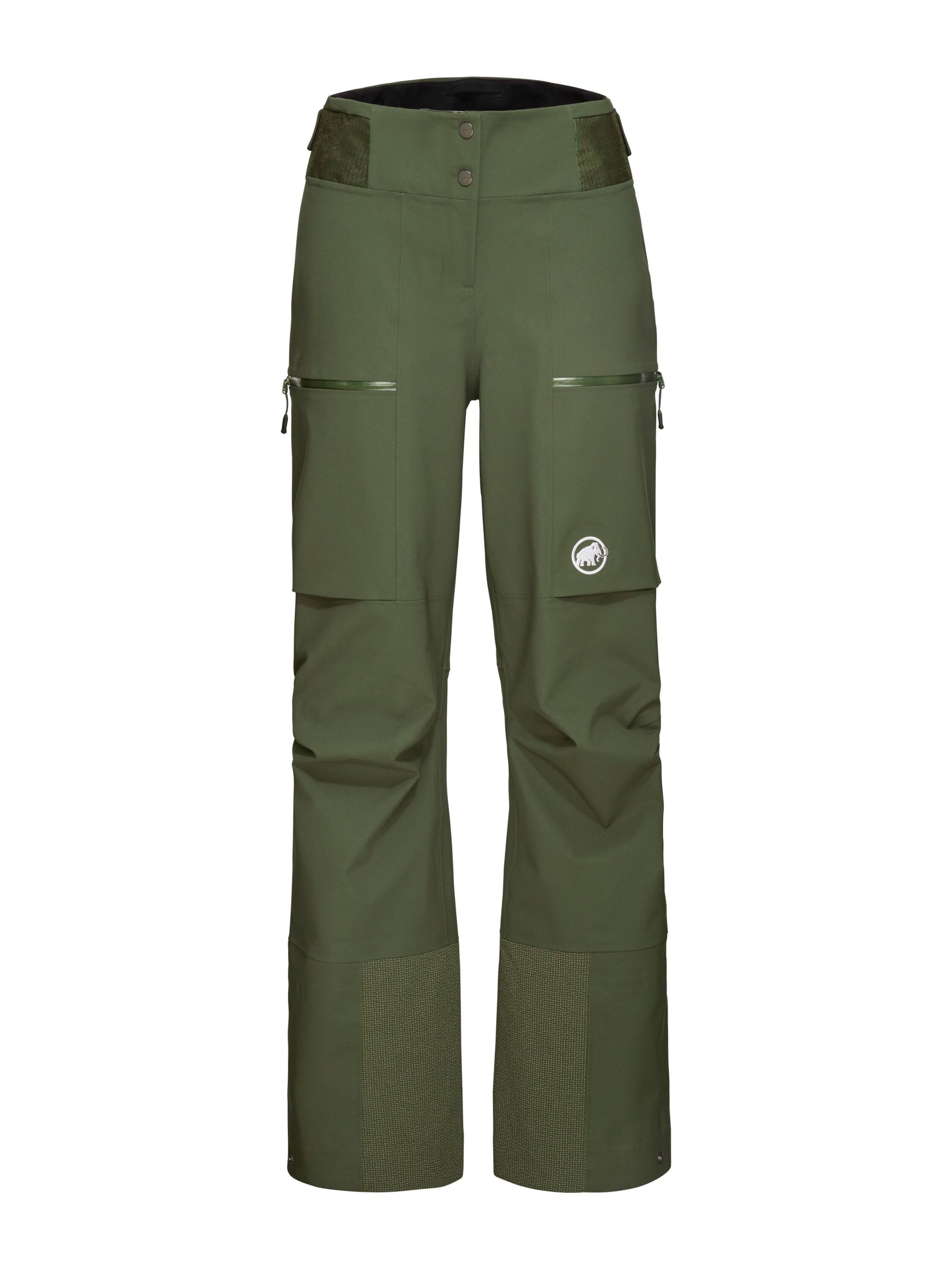 MAMMUT Regular Outdoorhose ‘Stoney’ in Grün: Vorderseite