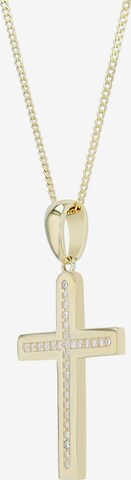 Akzent Pendant '"Yuna" aus 925 Sterlingsilber, rhodiniert, langlebig' in Gold: front