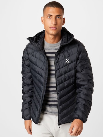 Haglöfs Outdoor jacket 'Sarna Mimic' in Black: front