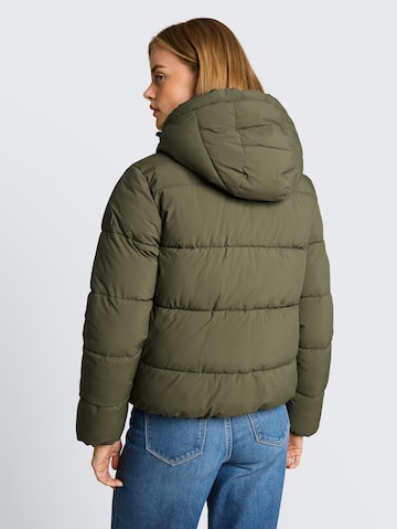 TOM TAILOR DENIM Winter jacket in Green