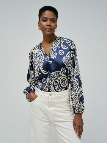 Salsa Jeans Blouse in Blue: front