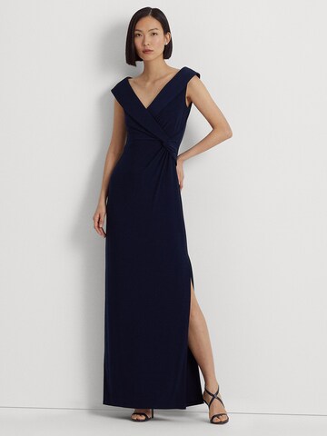 Lauren Ralph Lauren Kleid 'Leonidas' in Blau: Vorderseite